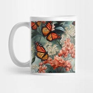 Monarch Butterflies Watercolor 19 Mug